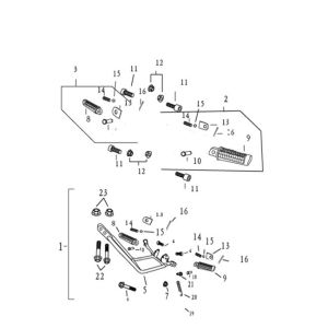 Footrests Agm Caferacer
