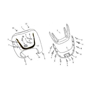 Front cover Turbho RG50 pink