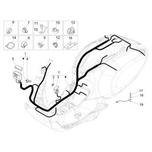 Wiring Harness Vespa Sprint 2-Stroke