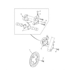 Front Brake Yamaha Jog-R LC 2-Stroke