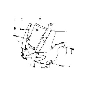 Front Shield Gilera Runner 98-2005 2-stroke