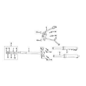Front fork Benzhou City Star 4-stroke