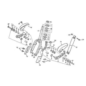 Front Fork Iva Roma 125cc