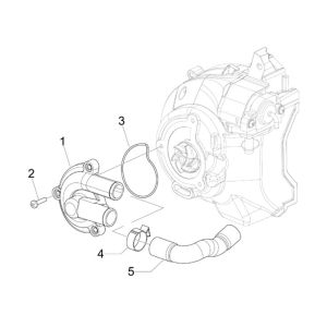 Gilera Runner 200cc VXR 4-stroke water pump 2006