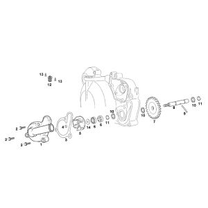 Water pump SENDA SM DRD 2006