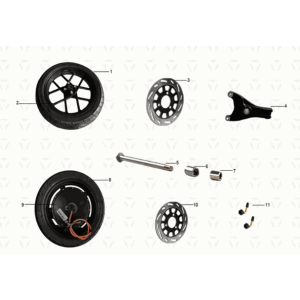 Wheel ASSY Yadea Y1S