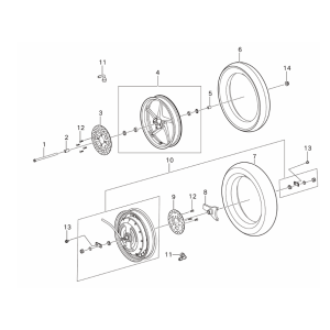 Wheels Yadea Voltguard