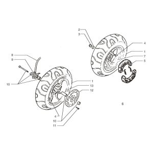 Wheels Beta Ark-k AC blue 2008 2-stroke