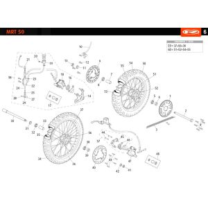 Wheels Rieju MRT enduro white 2010 2-Stroke