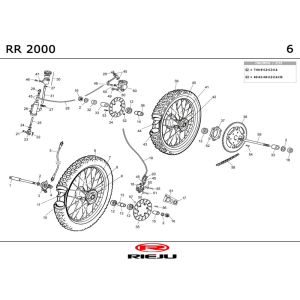 Wheels Rieju RR black 2001 2-Stroke
