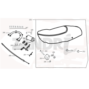 Saddle Buddyseat BTC Riva Sport pantone blue