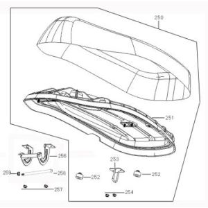Saddle Benzhou ZN50QT-36 black