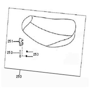 Saddle Buddyseat China Flash /Pico