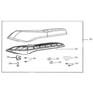 Saddle China R8 white