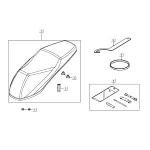 Saddle Kymco People S 300i