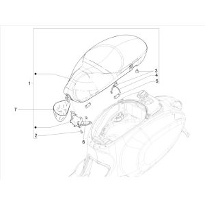 Vespa Primavera 4-stroke 3V saddle (euro5 injection IGET)