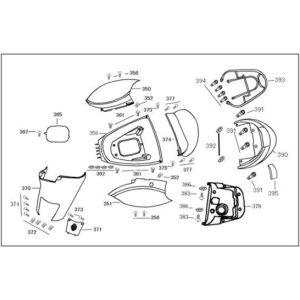 Side Screen Carrier Vom Streetline white