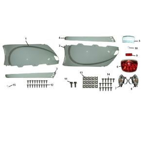 Side cover Riva Sport VX50S 4-stroke