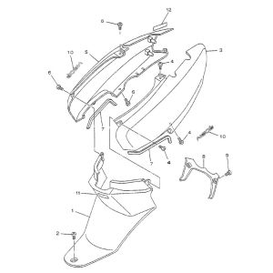 Side Screen Yamaha Neo's 2-stroke (2003 to 2008)