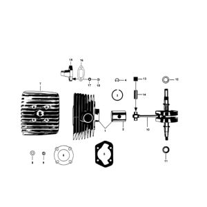 Zundapp Cylinder 4 accelerate new type