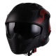 Vito Bruzano helmet black/red