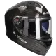 Full face helmet LS2 Vector II Carbon Solid FF811 black