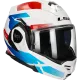 Flip over helmet LS2 Advant X Nova FF901 white / blue / red
