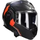 Flip over helmet LS2 Advant X Ultra FF901 blue / red