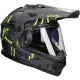 Adventure helmet LS2 Pioneer II Crazy MX702 matt black / fluor yellow