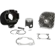 Cylinder kit Minarelli horizontal AC 70cc 47mm black trophy Top performances