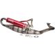 Exhaust Minarelli horizontal aluminum red silencer Yasuni-R