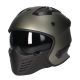 Vito Bruzano matt titanium helmet