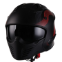 Vito Bruzano helmet black/red