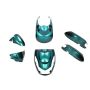 Peugeot Kisbee fairing kit gloss chameleon (from 2018) 6-piece