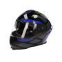 Full helmet Vito Presto gloss blue/black/grey