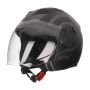Jet Helmet Vito Isola Matt Black - Titanium