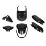 Peugeot Kisbee fairing kit gloss black (from 2018) 6-piece