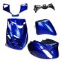 Fairing kit SP look Piaggio Zip candy blue 5-piece