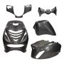 Body/fairing kit SP look Piaggio Zip Porsche agate grey 5 pcs