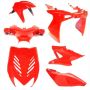 Body / fairing kit Yamaha Aerox / MBK Nitro  <-2012 red 8 pcs