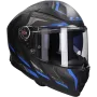 Full face helmet LS2 Vector II Alizer FF811 matt black / blue
