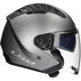 Open face helmet LS2 Copter II OF600 matt titanium