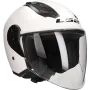 Open face helmet LS2 Airflow II Solid OF616 white