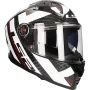 Full face helmet LS2 Vector II Carbon Strong FF811 black / white