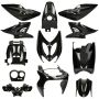 Fairing Kit Yamaha Aerox / MBK Nitro Black (up to 2013) 12-piece Mezoly