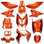 Fairing Kit Yamaha Aerox / MBK Nitro Candy Orange (up to 2013) 12-piece Mezoly