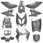 Fairing Kit Yamaha Aerox / MBK Nitro Nardo Grey (up to 2013) 12-piece Mezoly