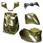 Fairing kit SP look Piaggio Zip python green metallic 5-piece