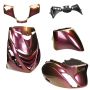 Fairing kit SP look Piaggio Zip 2000 cameleon xtreme red pink bronze gold 5-piece