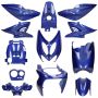 Fairing Kit Yamaha Aerox / MBK Nitro Sapphire Blue Metallic (up to 2013) 12-piece Mezoly
